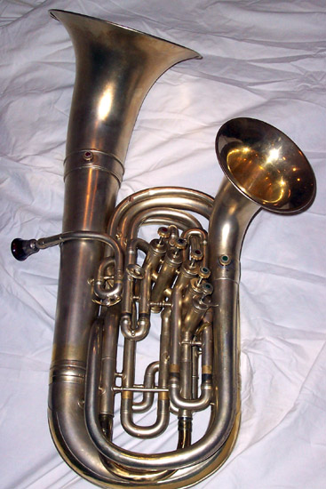 Conn Wonderphone Double Bell euphonium 1907